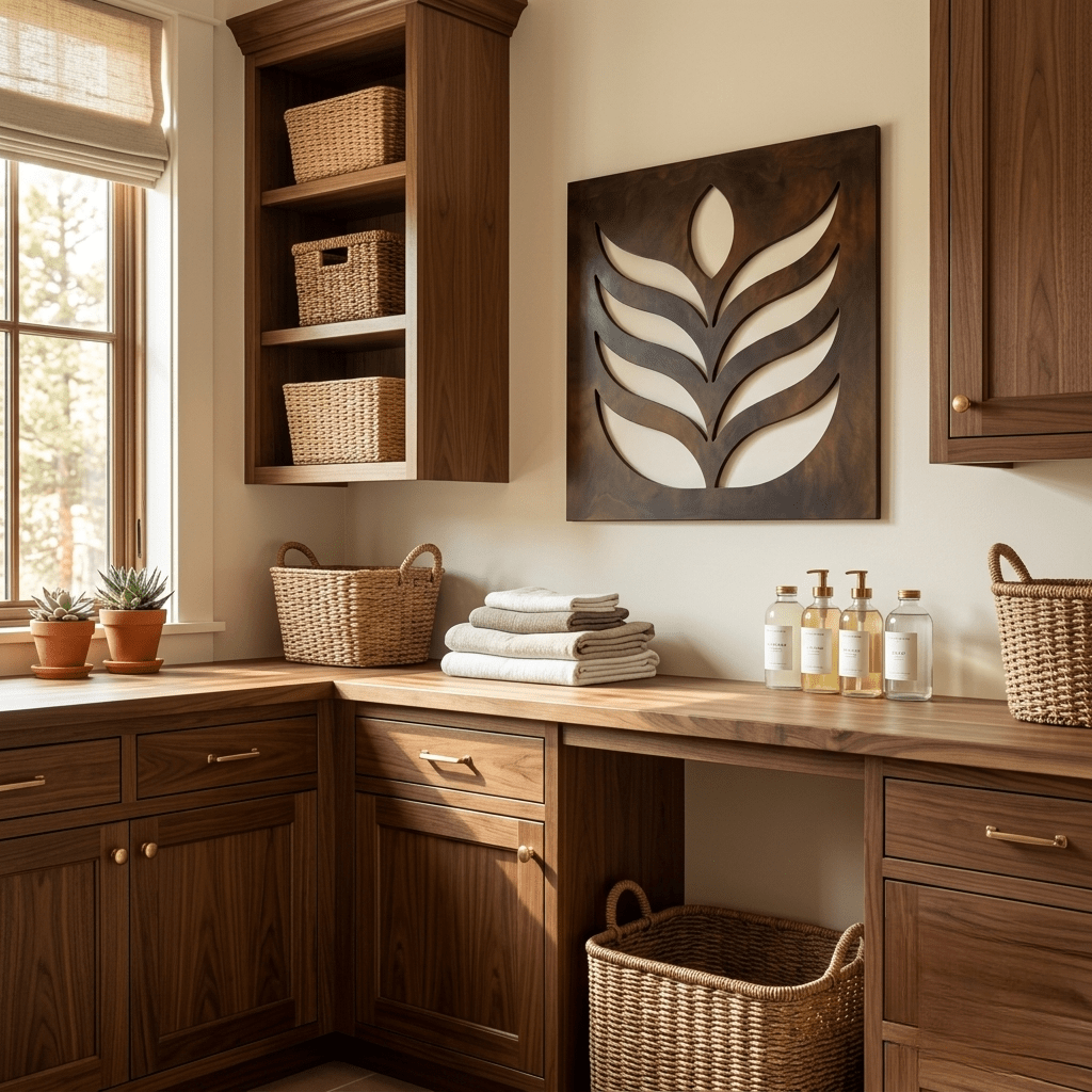 The Sprout - Metal Wall Art - Umber - Anthem Classic
