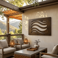 The Standard - Metal Wall Art - Umber