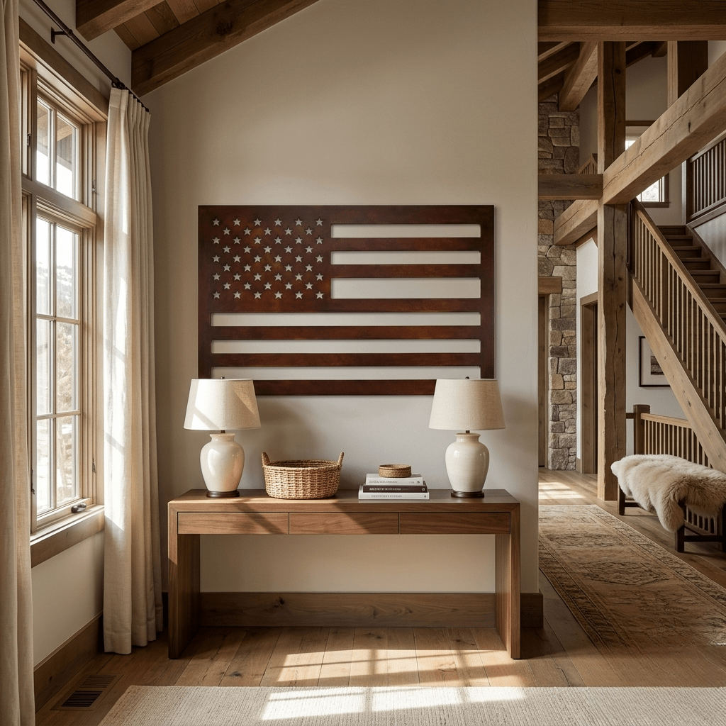 The Stars and Stripes - Metal Wall Art - Oxide - Anthem Classic