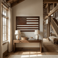 The Stars and Stripes - Metal Wall Art - Oxide