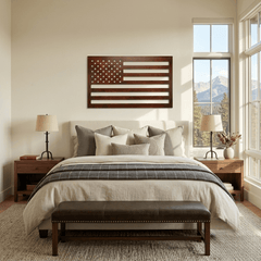 The Stars and Stripes - Metal Wall Art - Oxide - Anthem Classic