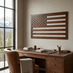 The Stars and Stripes - Metal Wall Art - Oxide - Anthem Classic