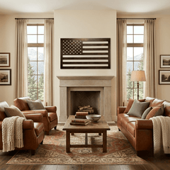 The Stars and Stripes - Metal Wall Art - Umber - Anthem Classic