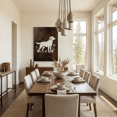 The Steadfast - Metal Wall Art - Umber - Anthem Classic