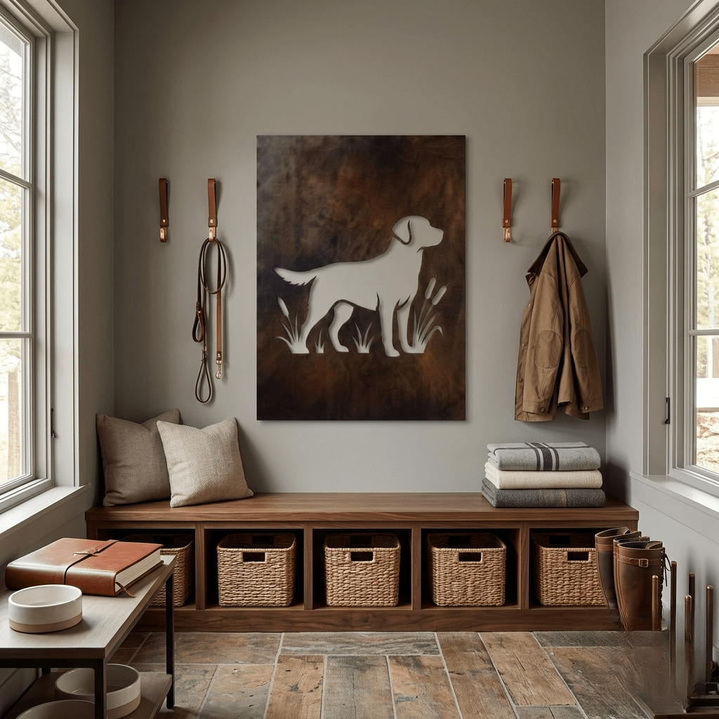 The Steadfast - Metal Wall Art - Umber - Anthem Classic