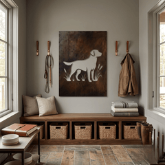 The Steadfast - Metal Wall Art - Umber - Anthem Classic