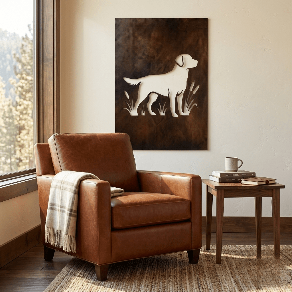 The Steadfast - Metal Wall Art - Umber - Anthem Classic