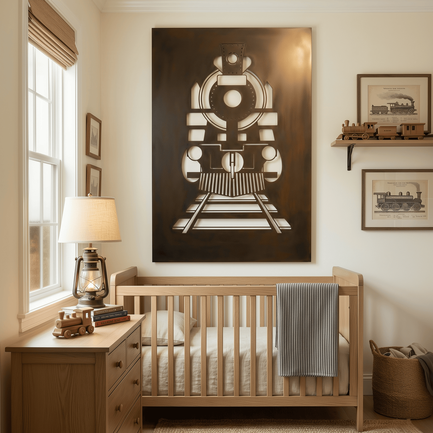 The Steam Engine - Metal Wall Art - Anthem Classic