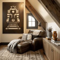 The Steam Engine - Metal Wall Art - Anthem Classic