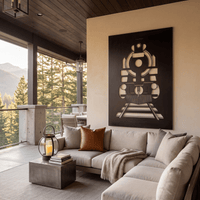 The Steam Engine - Metal Wall Art - Forge