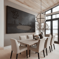 The Stillpoint - Metal Wall Art - Forge