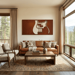 The Strat - Metal Wall Art - Oxide - Anthem Classic