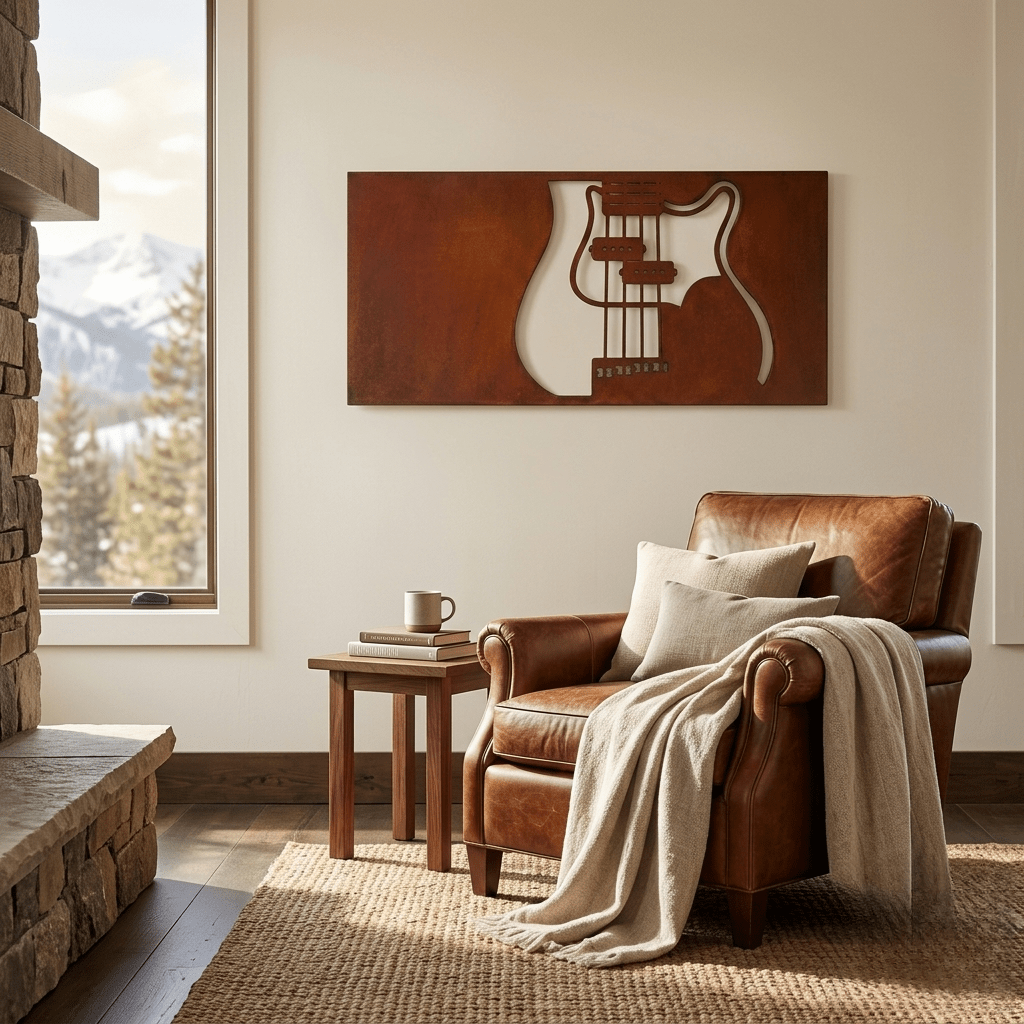 The Strat - Metal Wall Art - Oxide - Anthem Classic