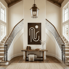 The Streamline - Metal Wall Art - Umber - Anthem Classic
