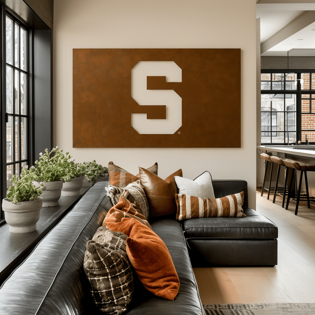 The Super S - Metal Wall Art - Landscape Umber - Anthem Classic