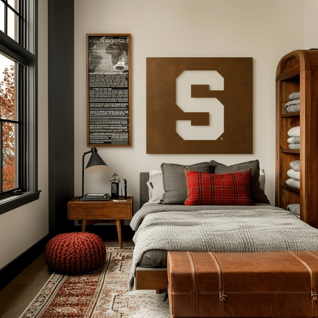 The Super S - Metal Wall Art - Square Umber - Anthem Classic