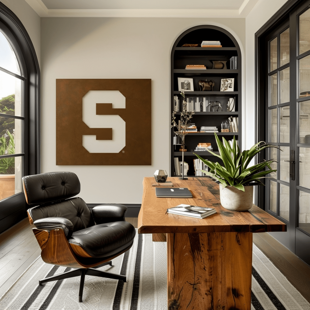 The Super S - Metal Wall Art - Square Umber - Anthem Classic