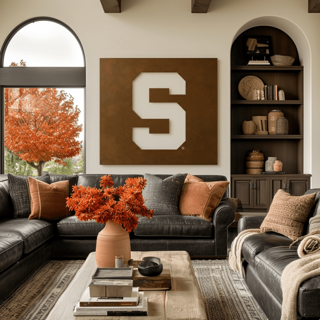 The Super S - Metal Wall Art - Square Umber - Anthem Classic