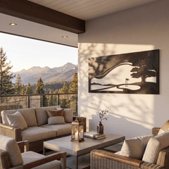 The Swing - Metal Wall Art - Forge - Anthem Classic