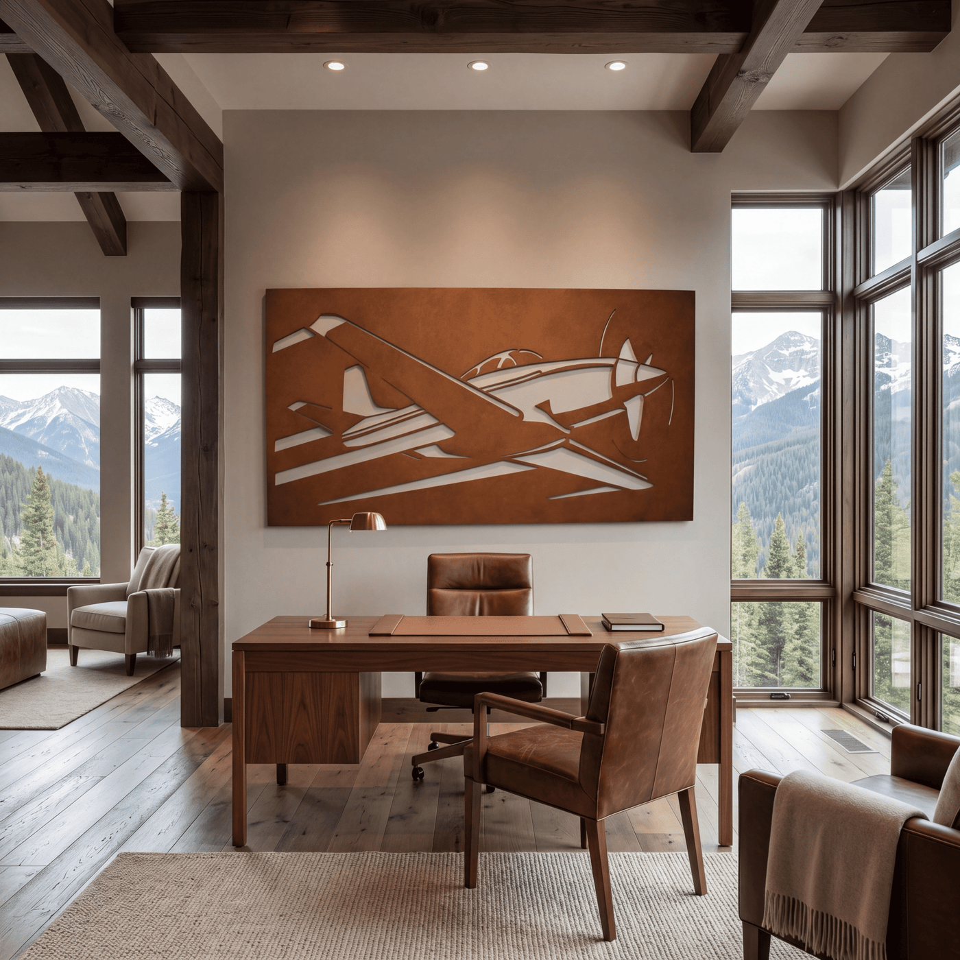 The Takeoff - Metal Wall Art - Oxide - Anthem Classic