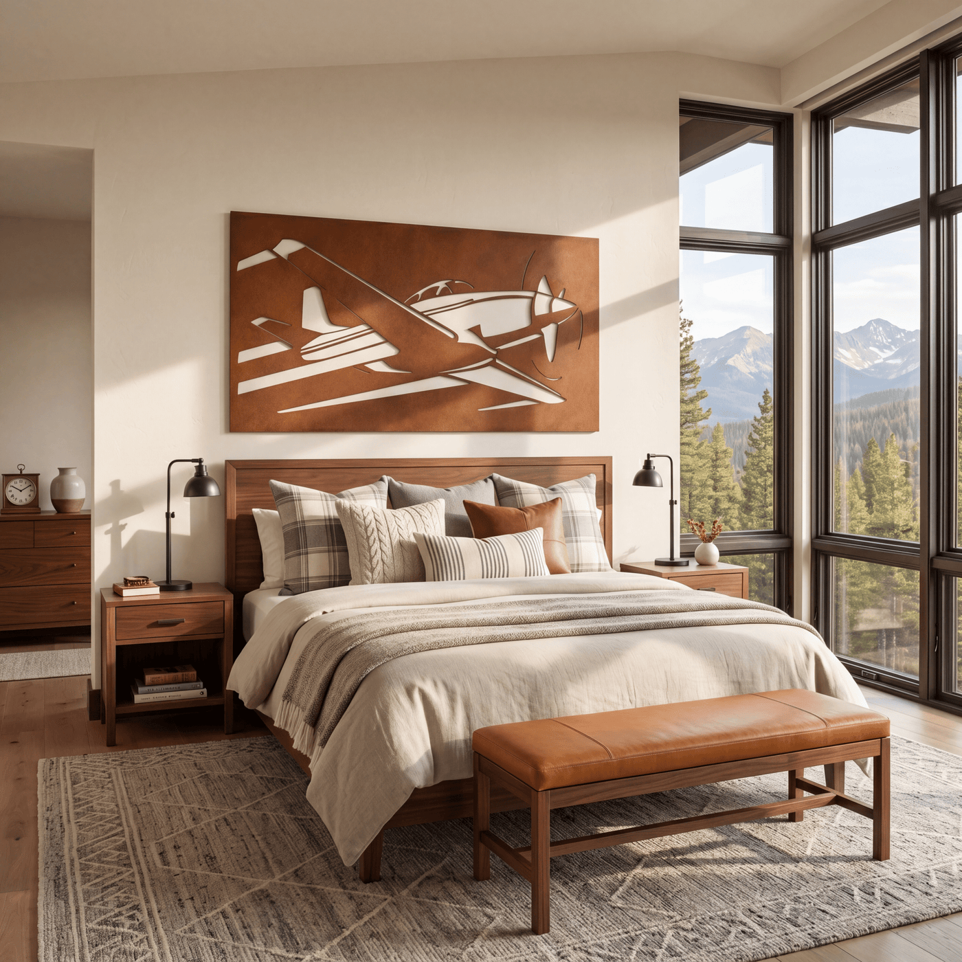 The Takeoff - Metal Wall Art - Oxide - Anthem Classic