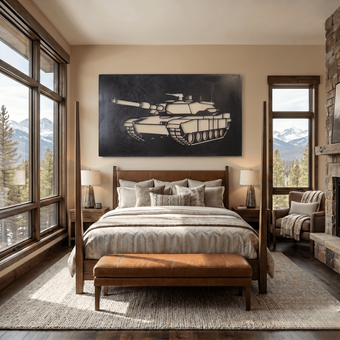 The Tank - Metal Wall Art - Forge - Anthem Classic