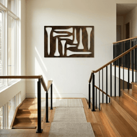 The Tee Box - Metal Wall Art - Umber