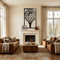 The Tee - Metal Wall Art - Forge