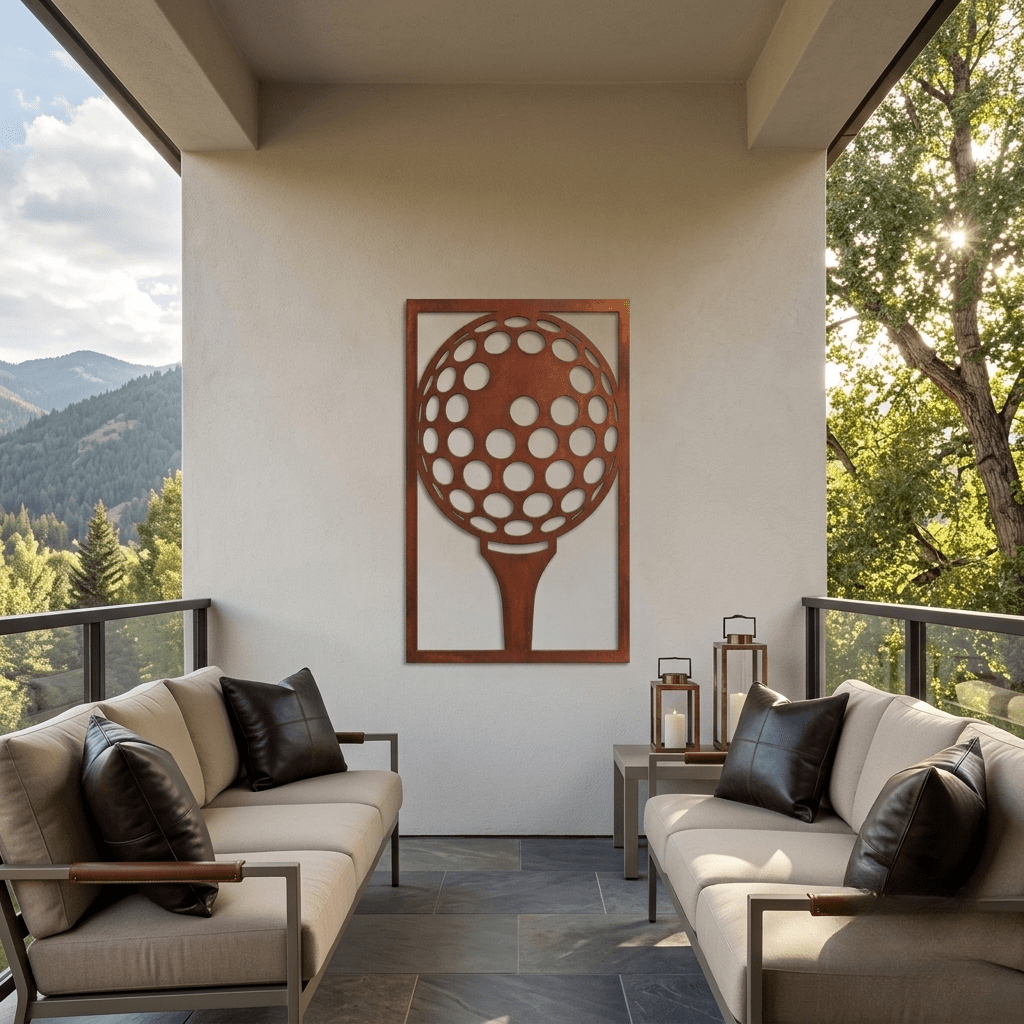 The Tee - Metal Wall Art - Oxide - Anthem Classic