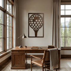 The Tee - Metal Wall Art - Umber - Anthem Classic