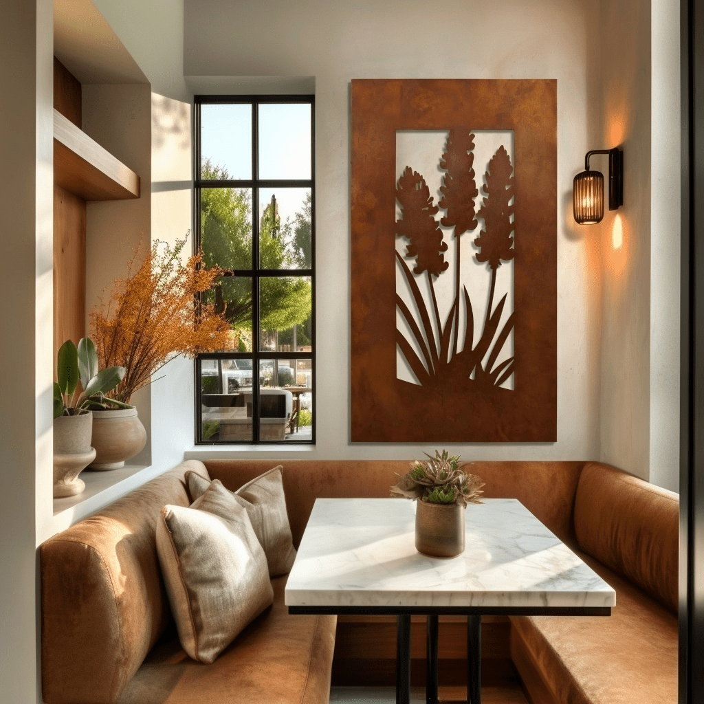 The Texas Bluebonnet - Metal Wall Art - Portrait Sienna - Anthem Classic