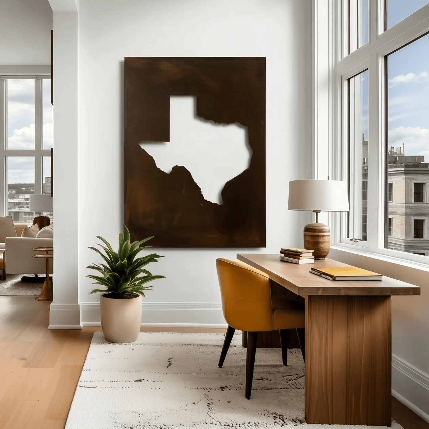 The Texas - Metal Wall Art - Anthem Classic
