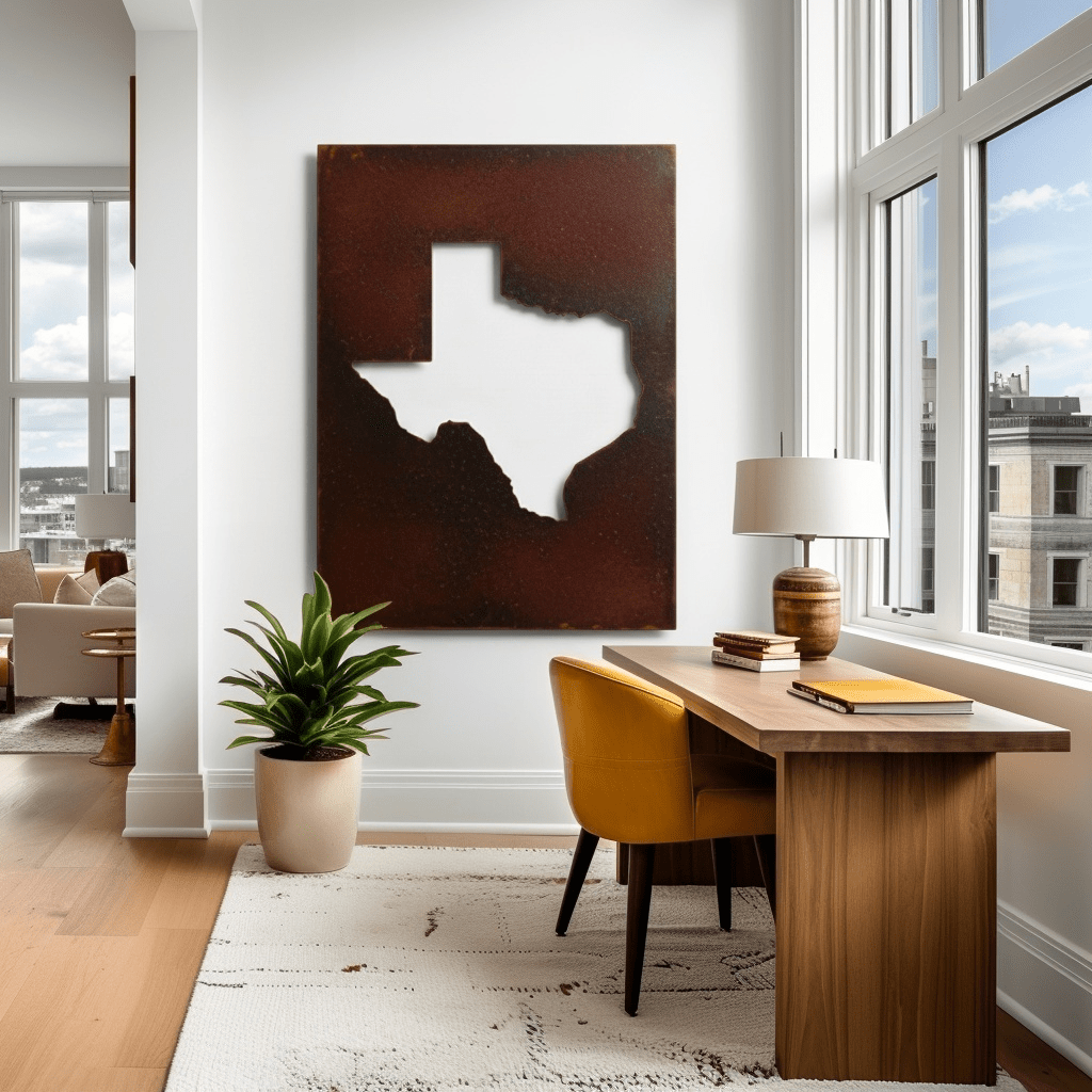 The Texas - Metal Wall Art - Anthem Classic