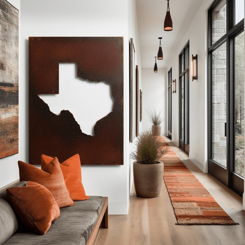 The Texas - Metal Wall Art - Anthem Classic