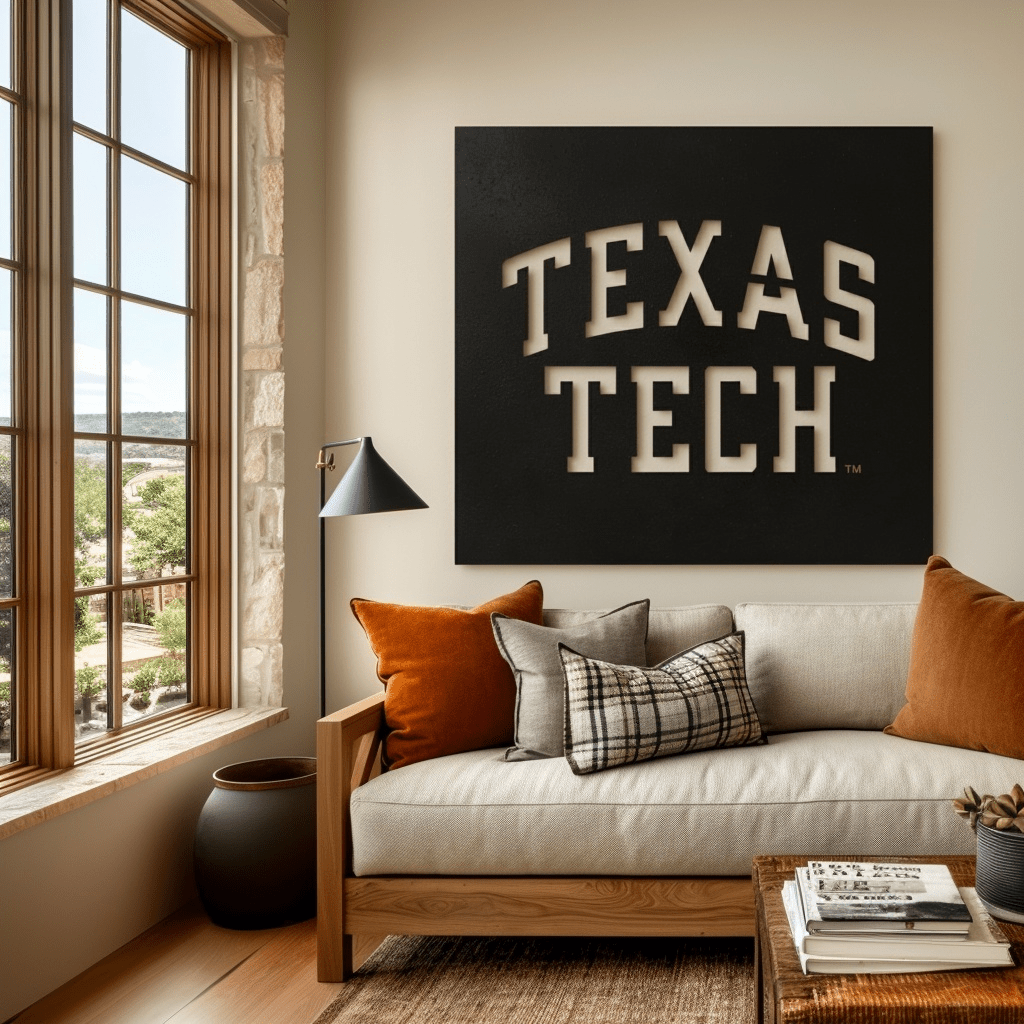 The Texas Tech - Metal Wall Art - Square Forge - Anthem Classic