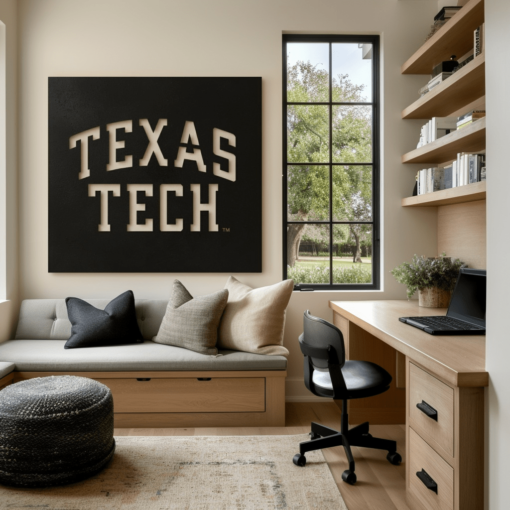 The Texas Tech - Metal Wall Art - Square Forge - Anthem Classic