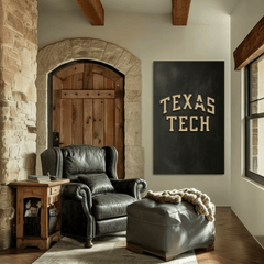 The Texas Tech - Wall Art - Portrait Umber - Anthem Classic
