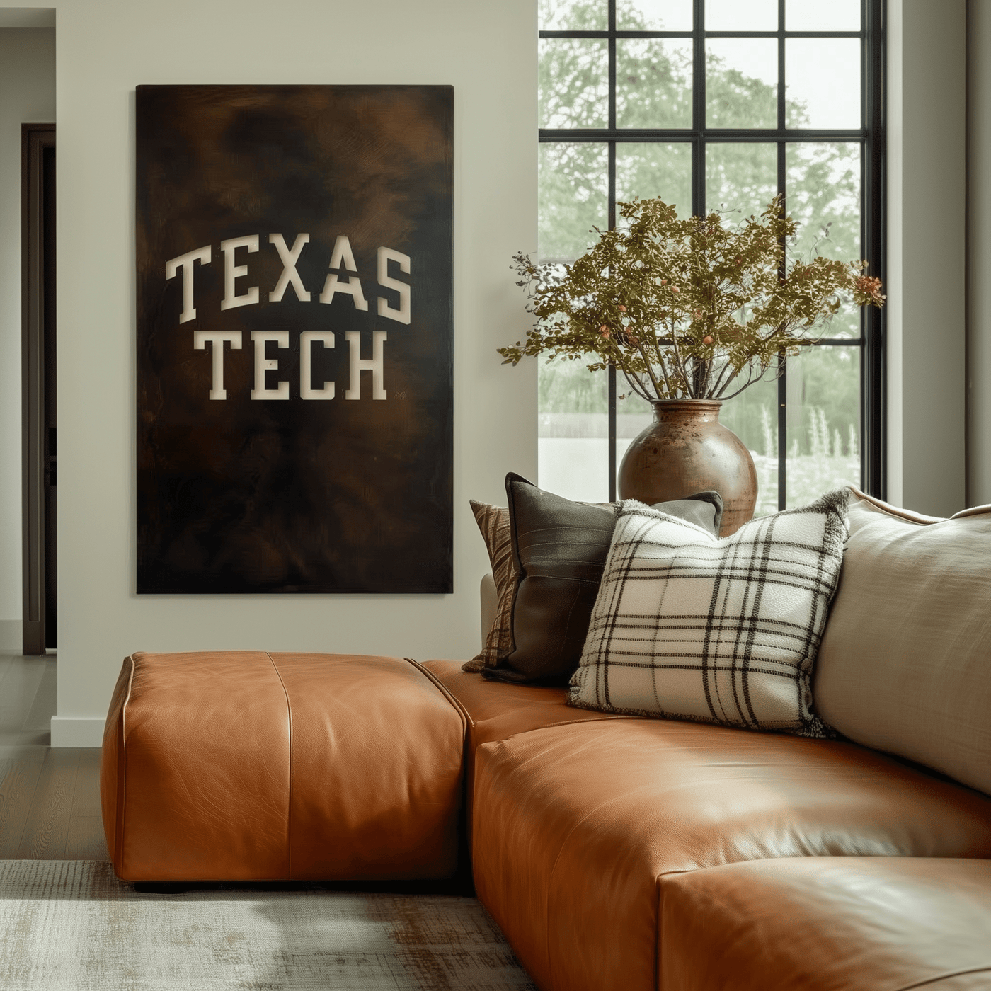 The Texas Tech - Wall Art - Portrait Umber - Anthem Classic