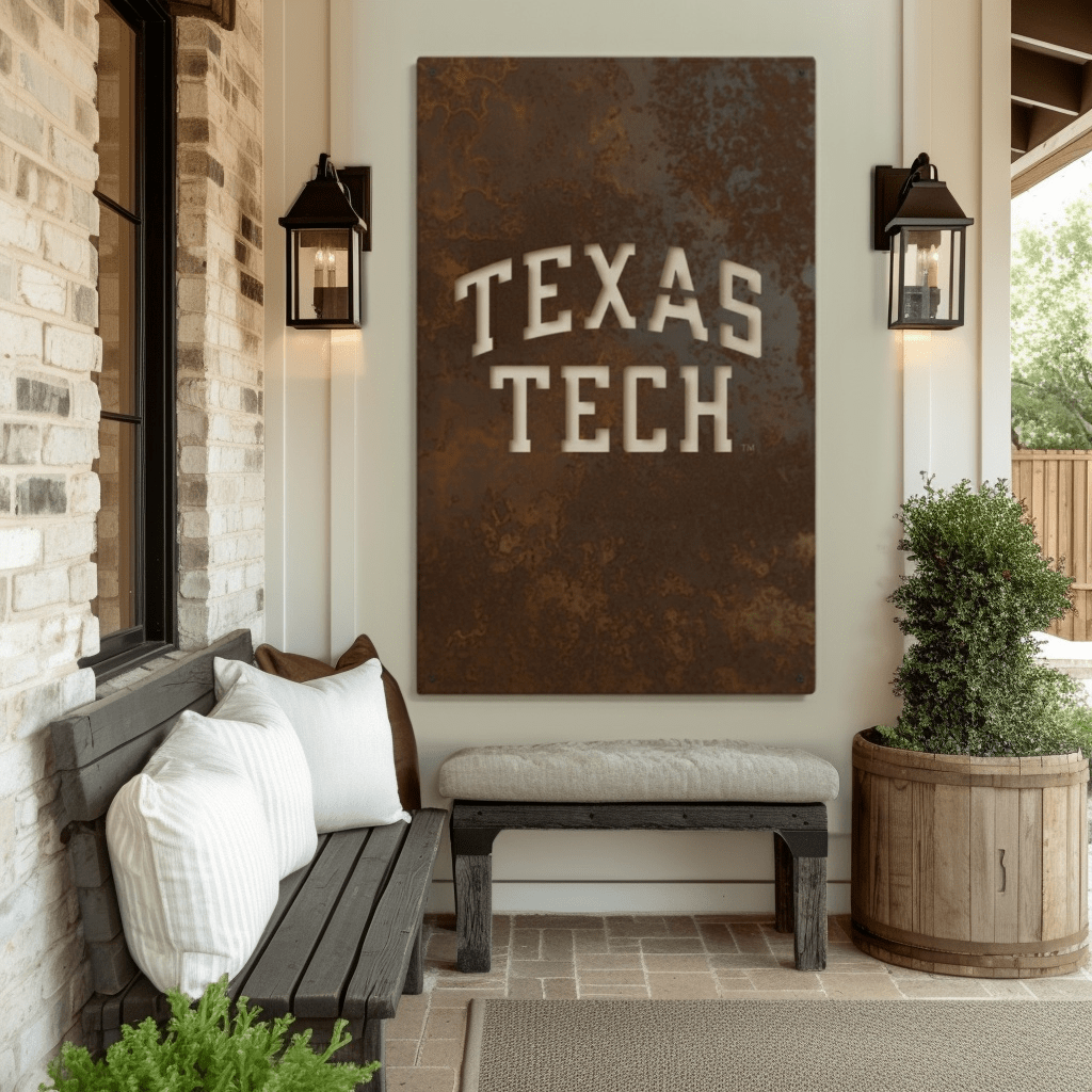 The Texas Tech - Wall Art - Portrait Umber - Anthem Classic