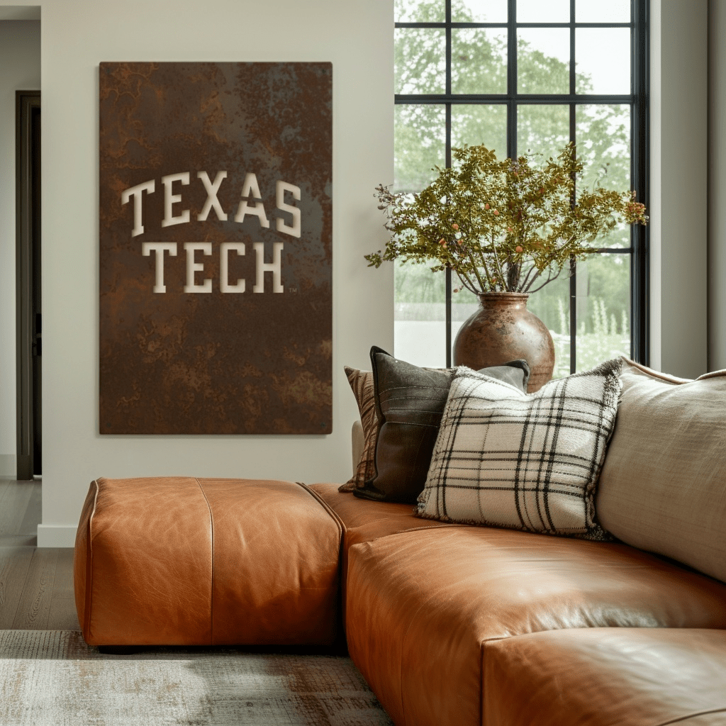 The Texas Tech - Wall Art - Portrait Umber - Anthem Classic