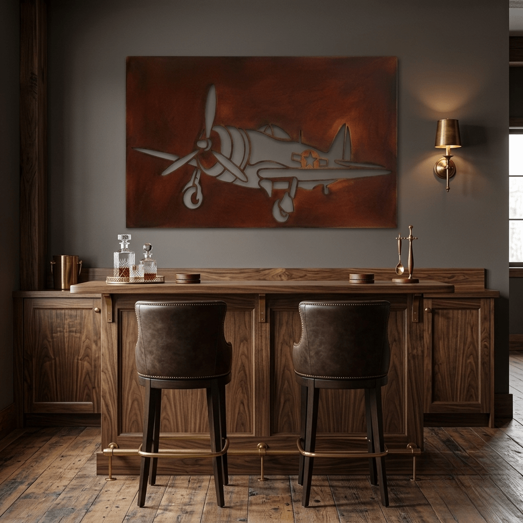 The Thunder Overhead - Metal Wall Art - Oxide - Anthem Classic