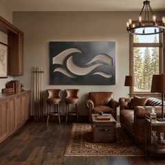 The Tidal Line - Metal Wall Art - Forge - Anthem Classic