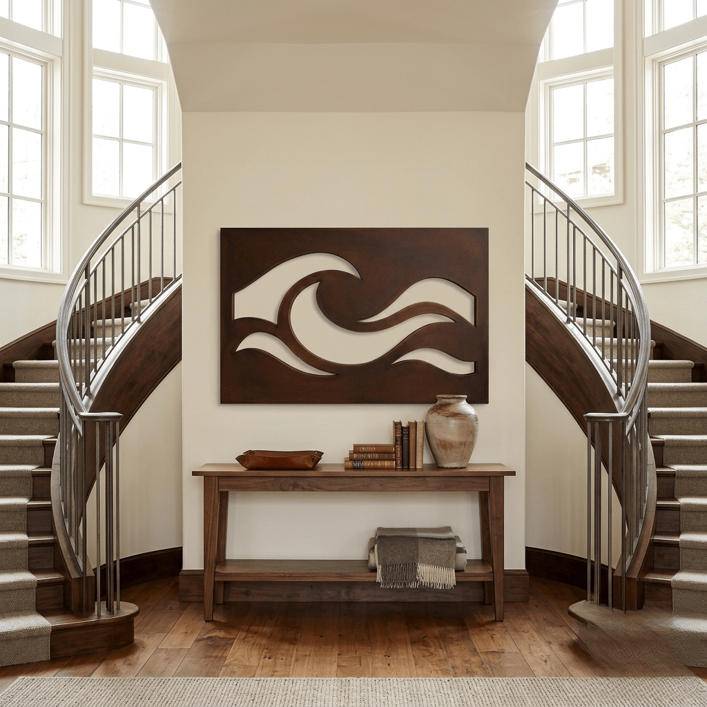 The Tidal Line - Metal Wall Art - Oxide - Anthem Classic