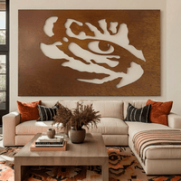 The Tiger Eye - Metal Wall Art - Landscape - Oxide