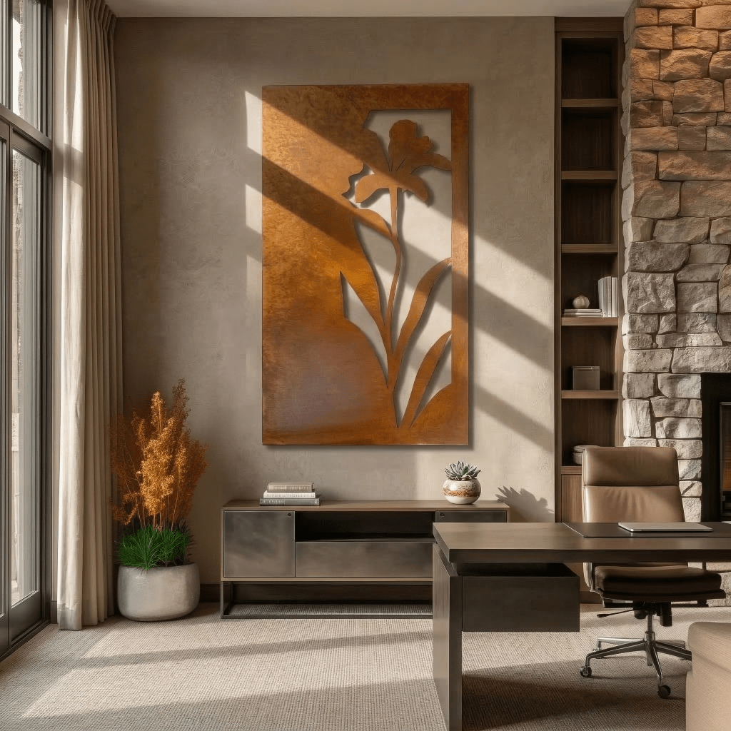 The Tiger Lily - Metal Wall Art - Anthem Classic