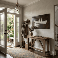 The Timberline - Metal Wall Art - Umber