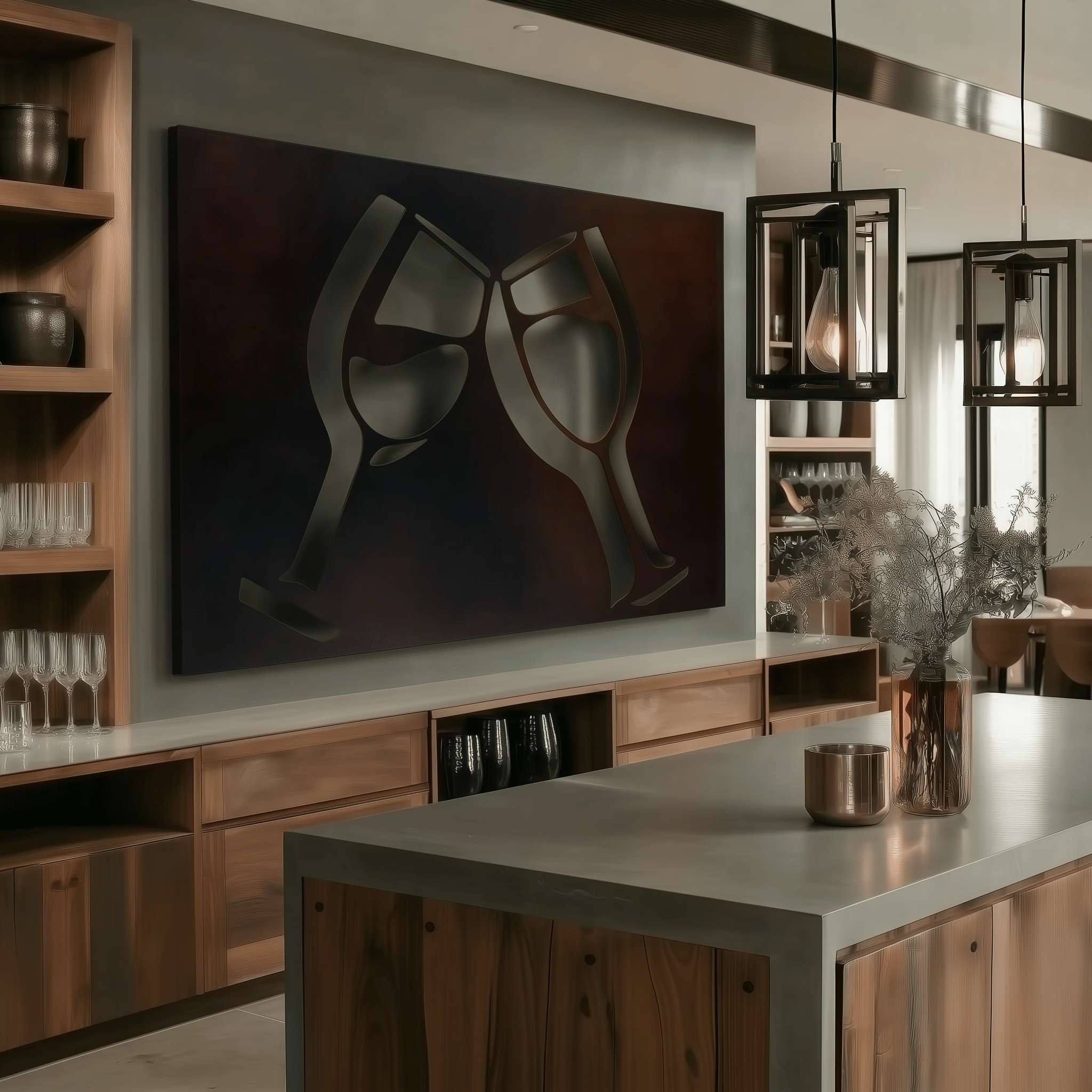 The Toast - Metal Wall Art - Anthem Classic