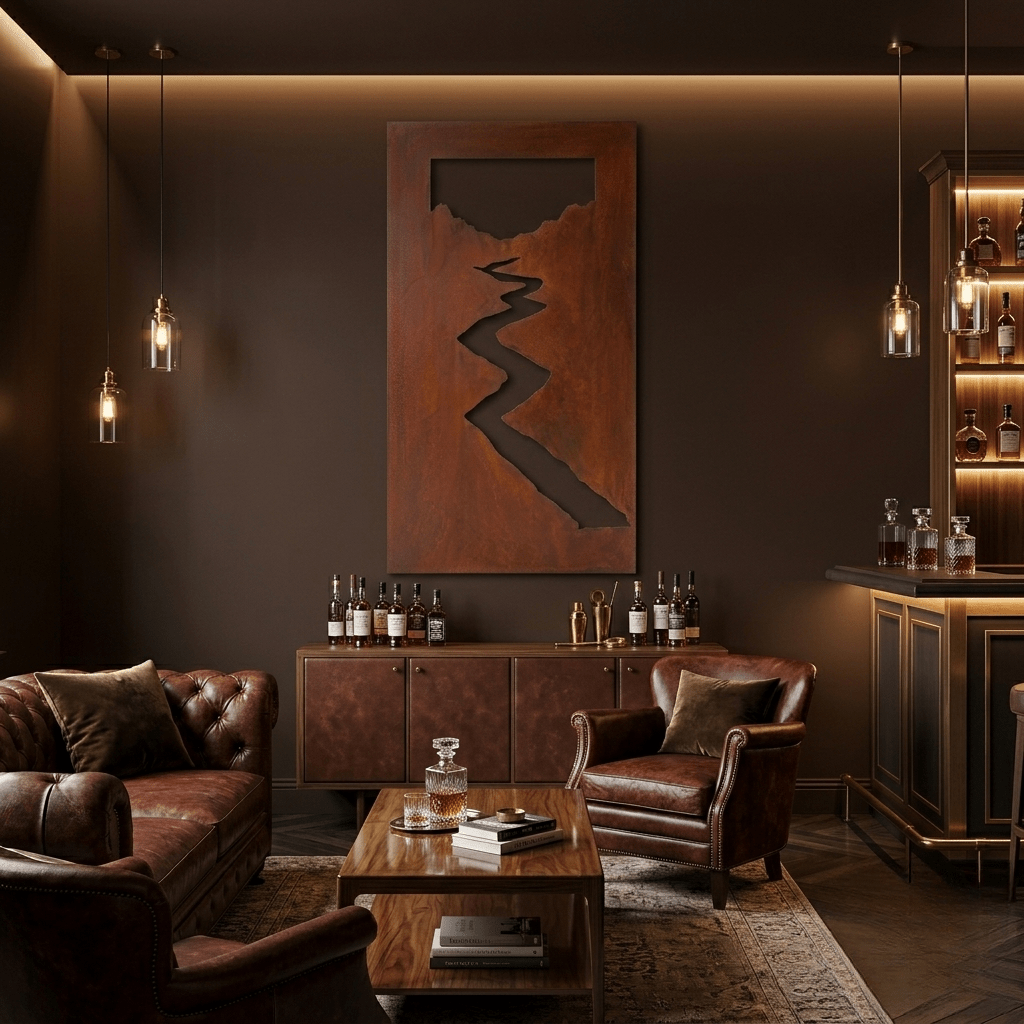 The Torrent - Metal Wall Art - Oxide - Anthem Classic