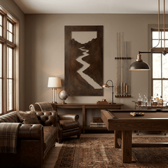The Torrent - Metal Wall Art - Umber - Anthem Classic