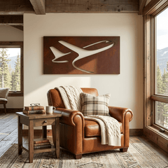 The Touch & Go - Metal Wall Art - Oxide - Anthem Classic